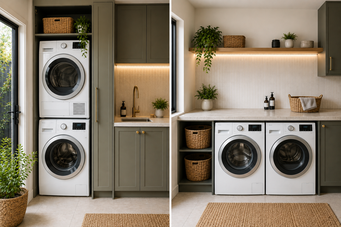 Stacked vs Side-by-Side Washer & Dryer: Which Laundry Layout Is Best?