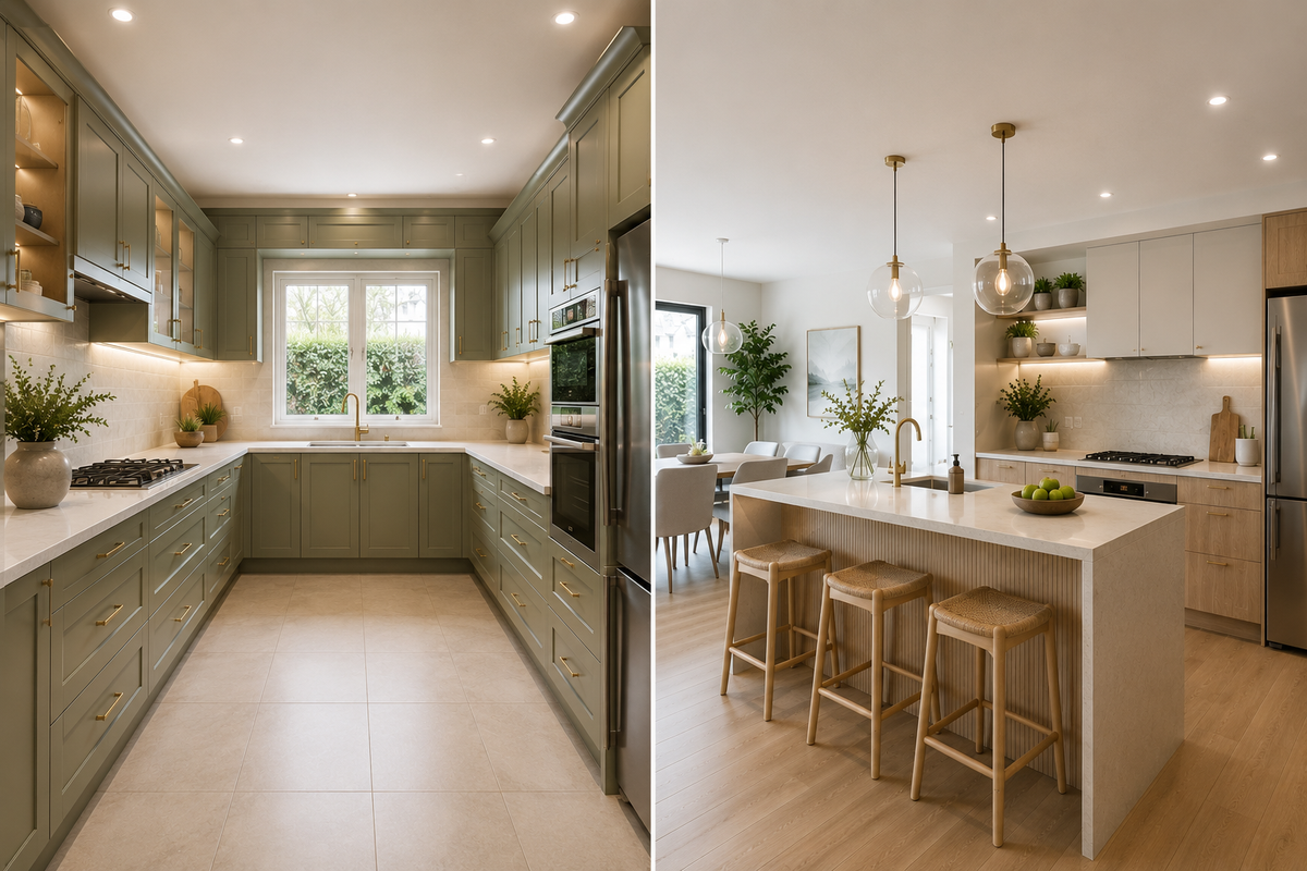 U-Shaped vs L-Shaped Kitchens: Which Layout Is Right For You? | Own Your Reno