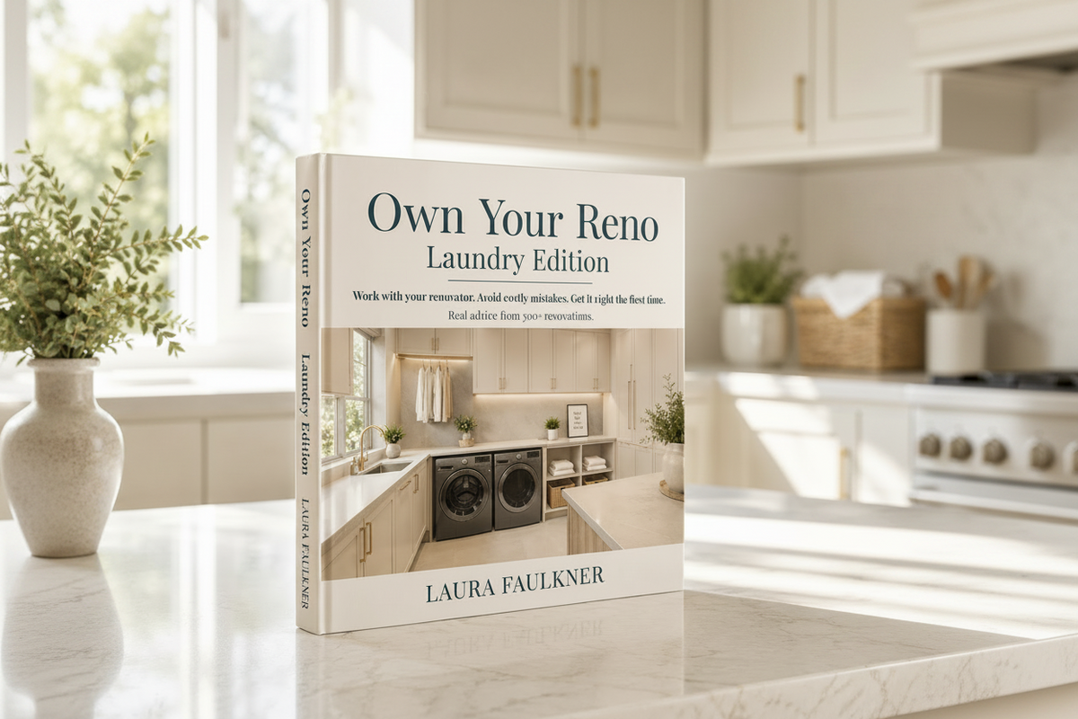 Own Your Reno Laundry Edition renovation planning guide for Australian homeowners