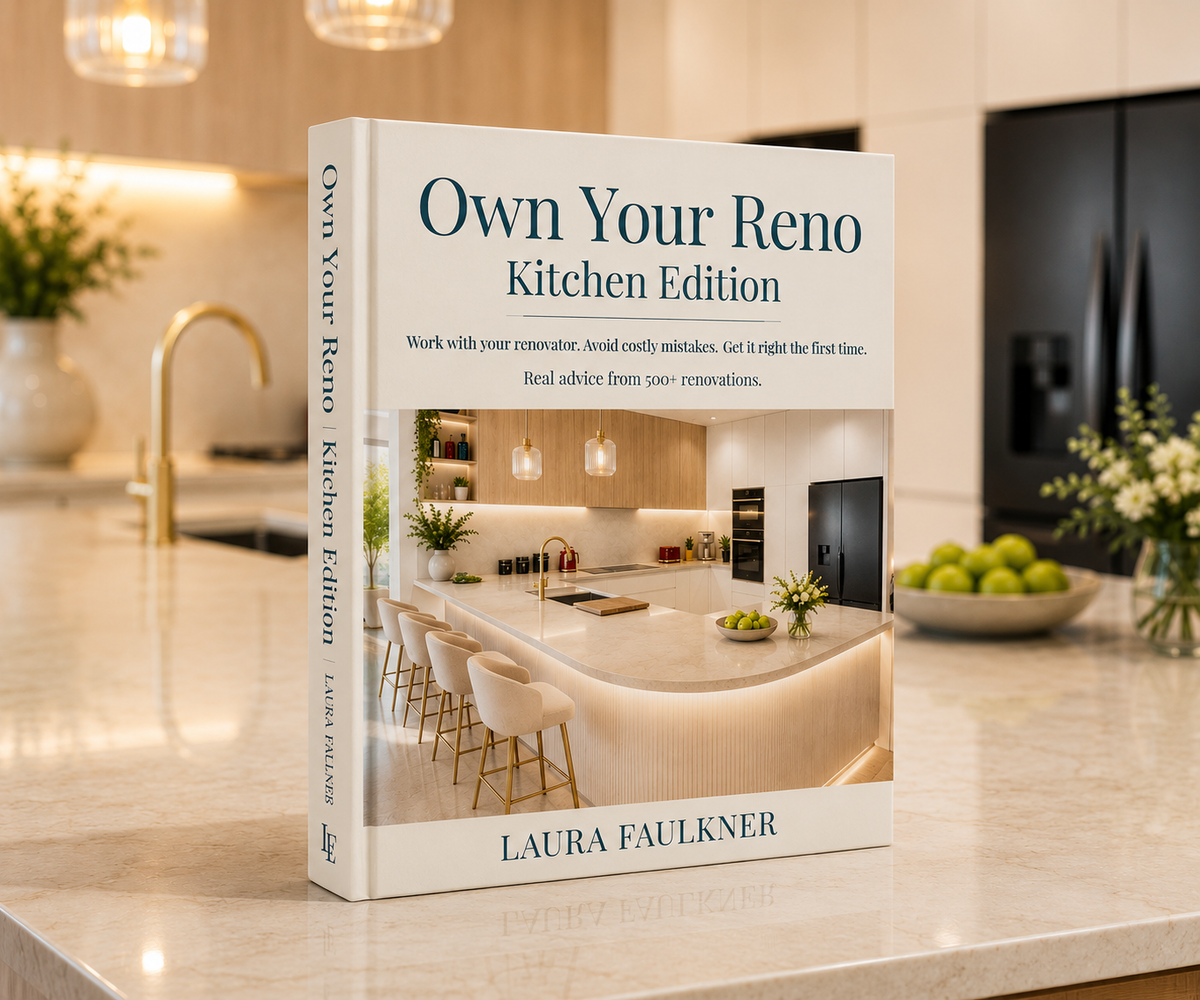 Own Your Reno Kitchen Edition renovation planning guide for Australian homeowners